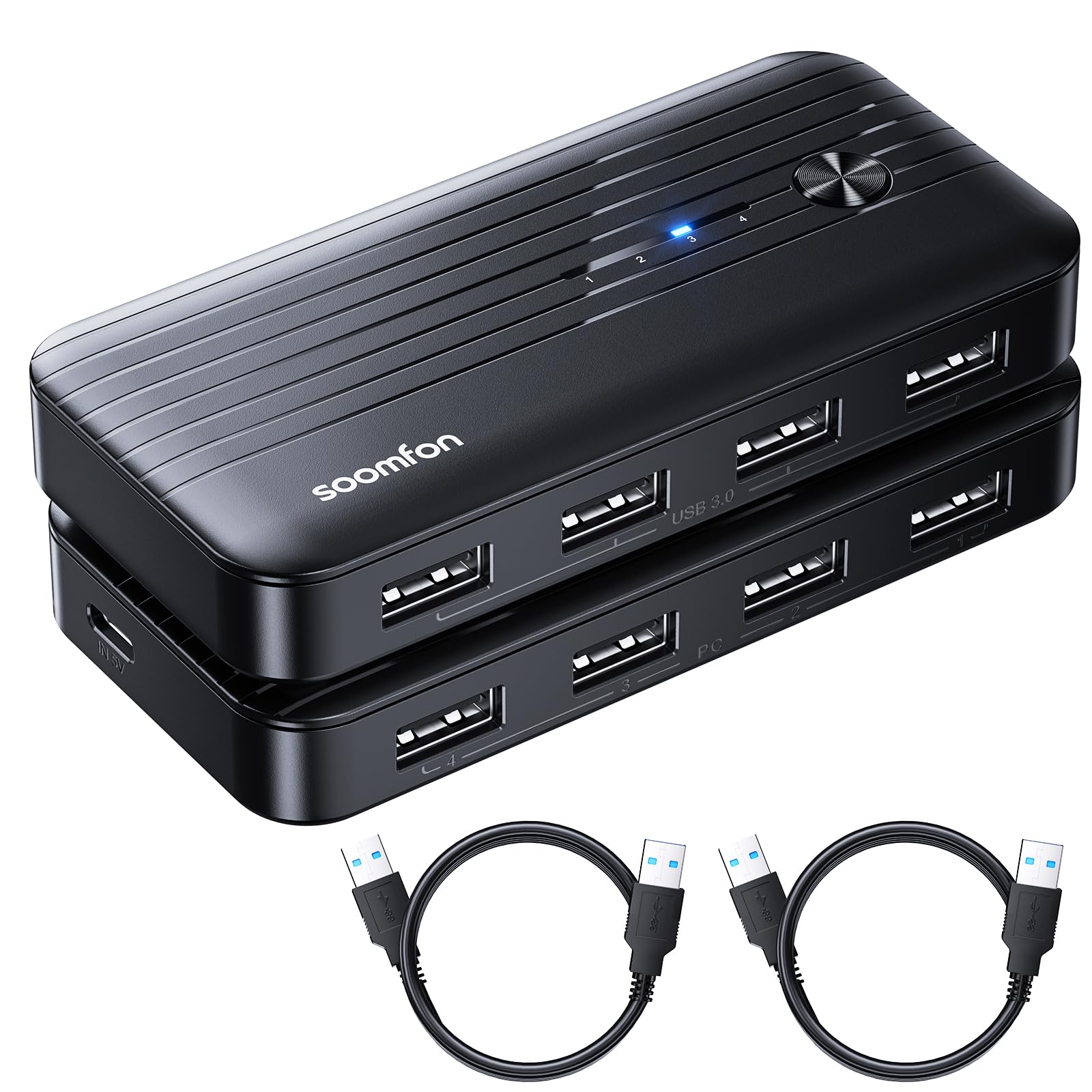 Amazon.co.jp: USB 切替器 4入力4出力 - SOOMFON USB切替機 PC4 Amazon.co.jp: USB 切替器 4入力4出力 - SOOMFON USB切替機 PC4
